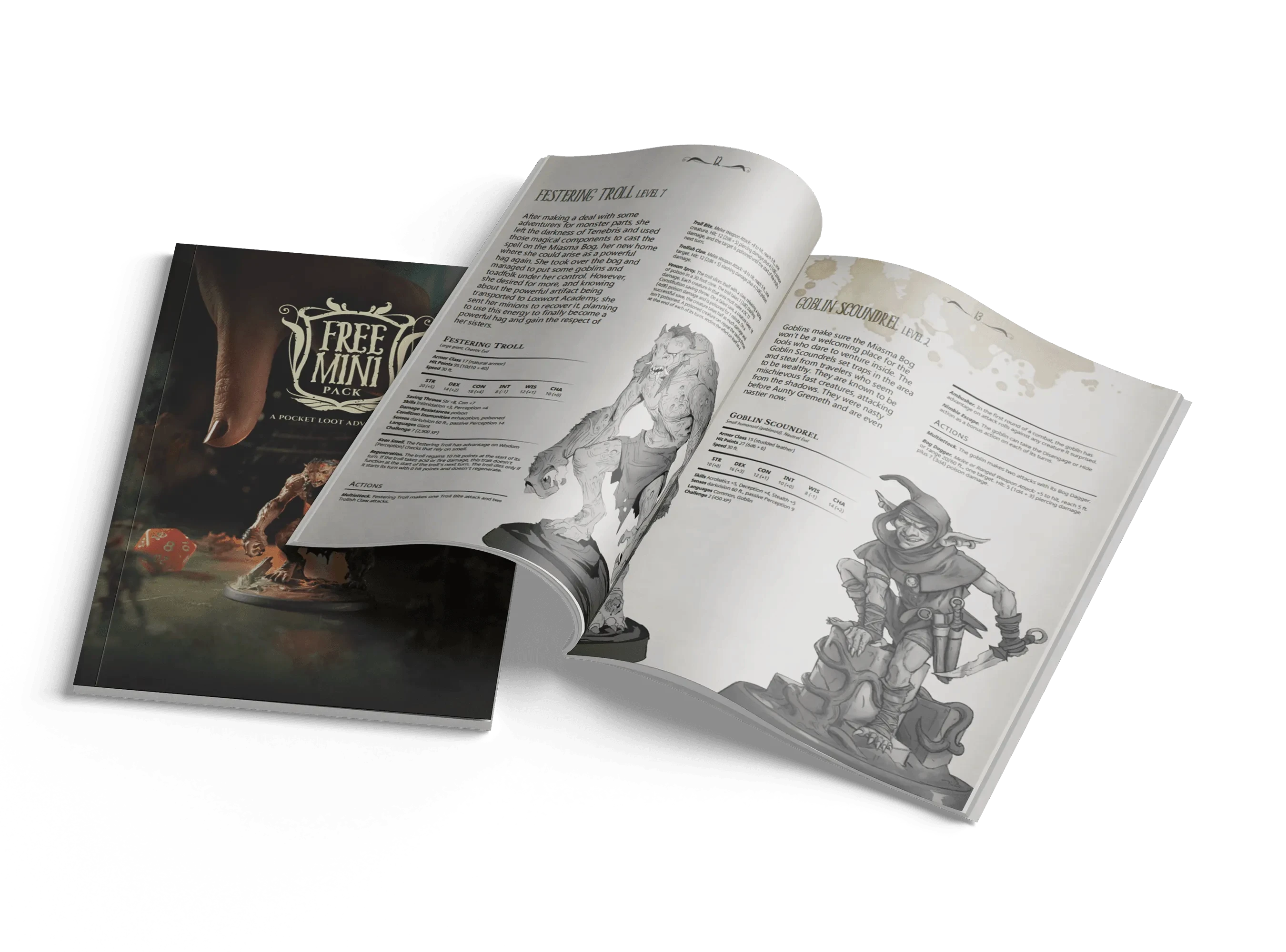 A guidebook to learn on how to play RPG