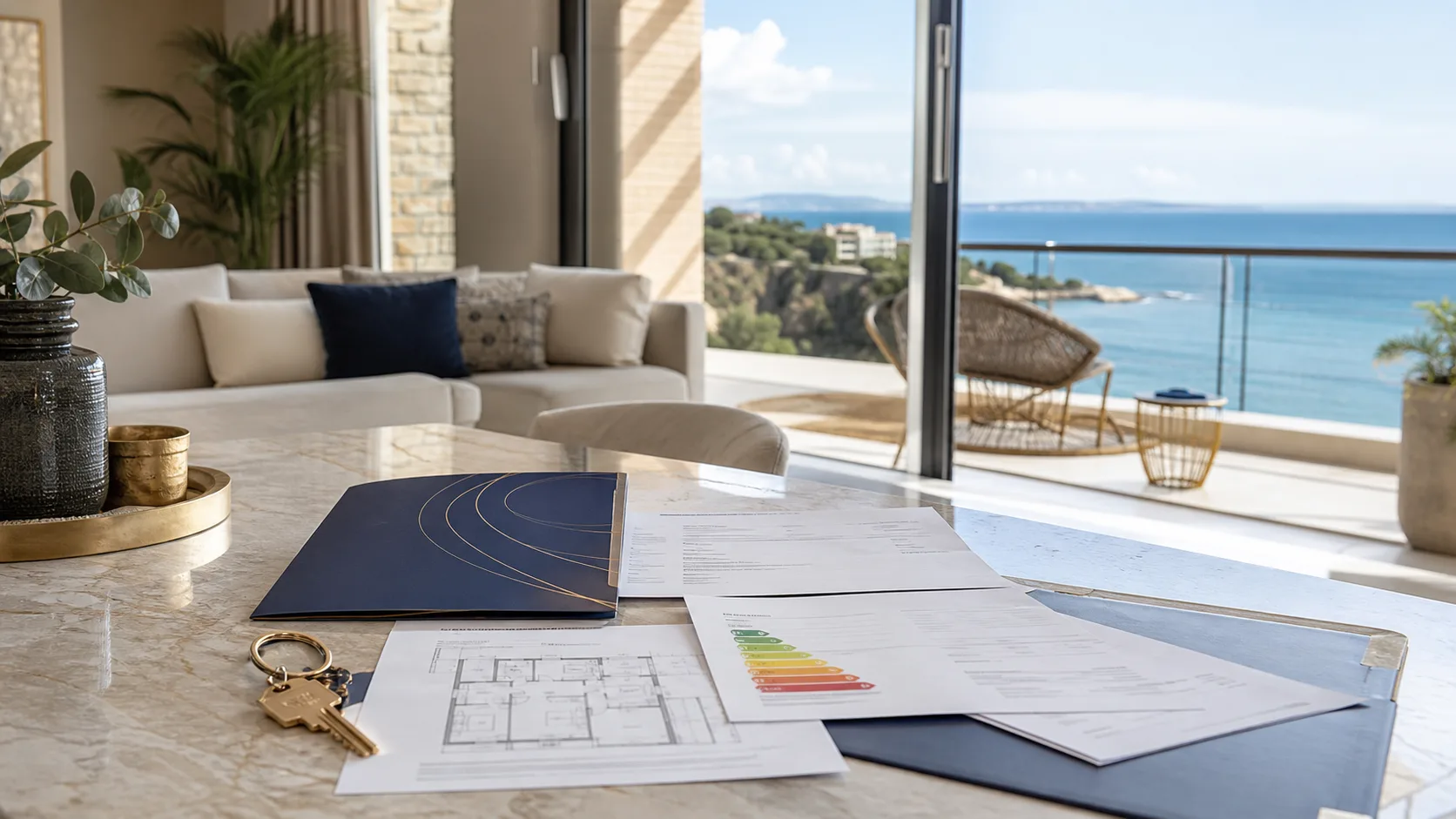 Vivienda mediterránea y documentación para vender en la Costa Daurada