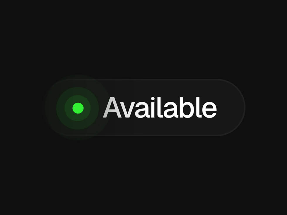 Capture d'écran du component Framer Activity Badge