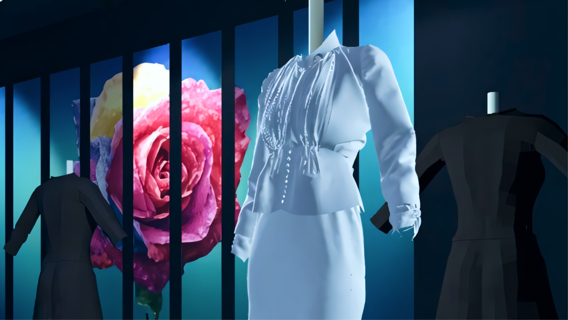 Fashion innovation centre company logo with card