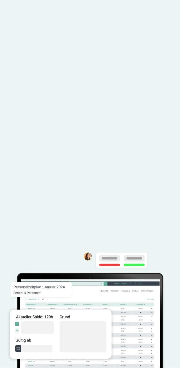 Über kitAdmin kann die Zeiterfassung der Kita digitalisiert werden
