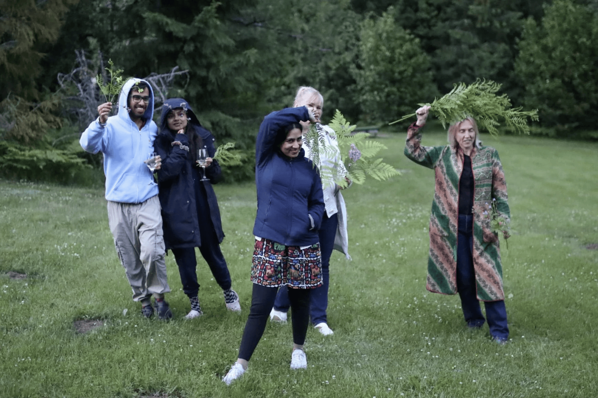 Celebrating Jaanipaev in Estonia