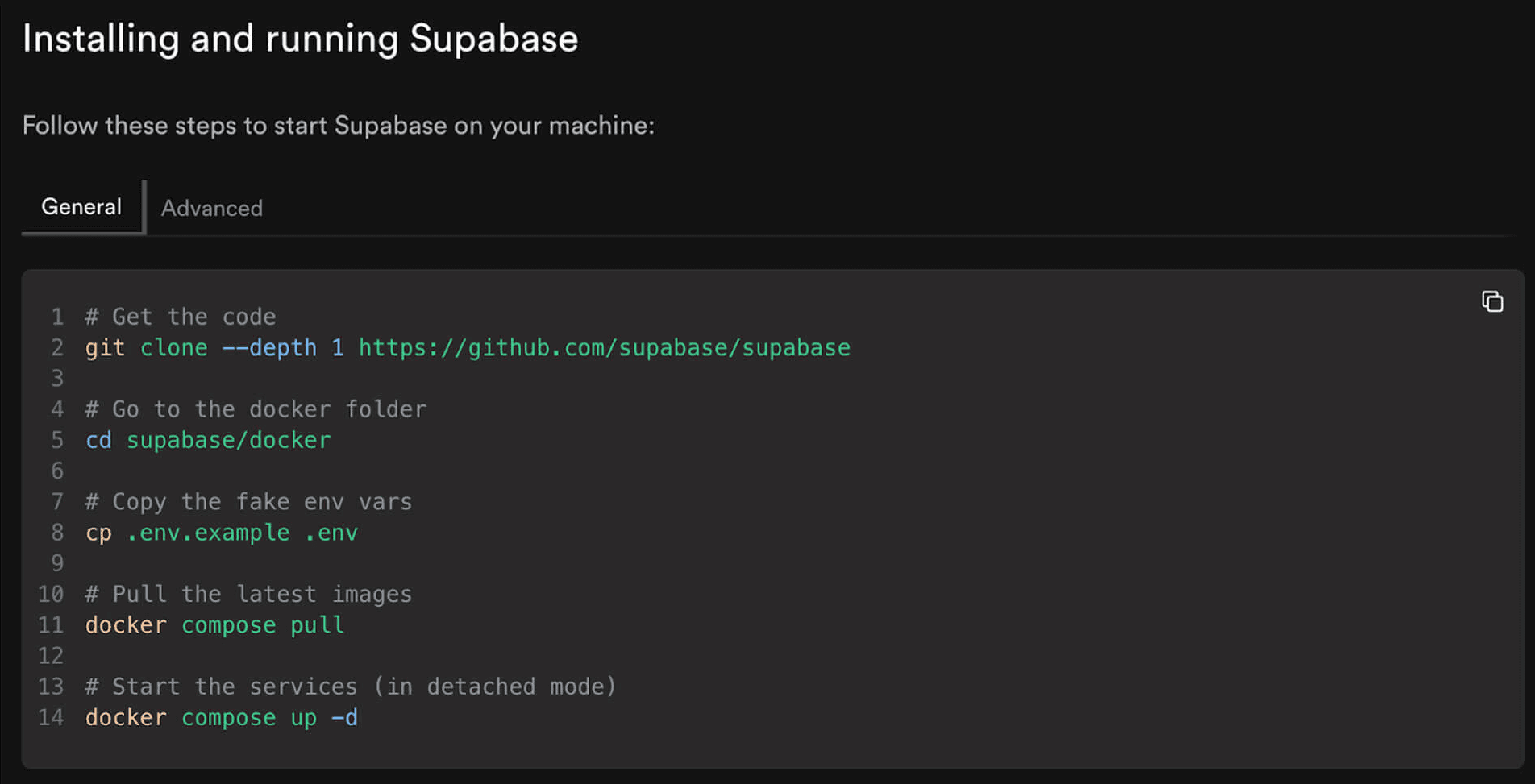 Bettair.life IoT development - Supabase docker