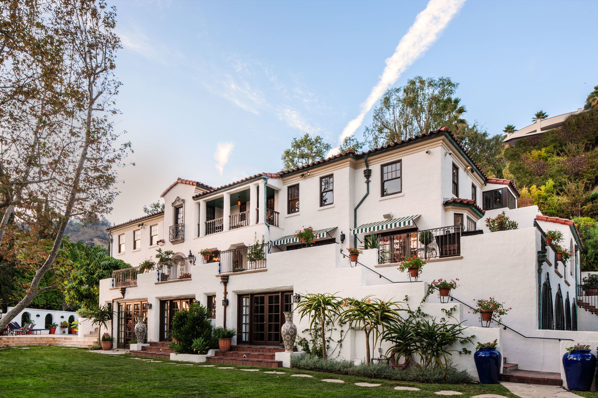 Spanish Colonial Revival Style Home in Pacific Palisades, California designed and built by ARCA Builders