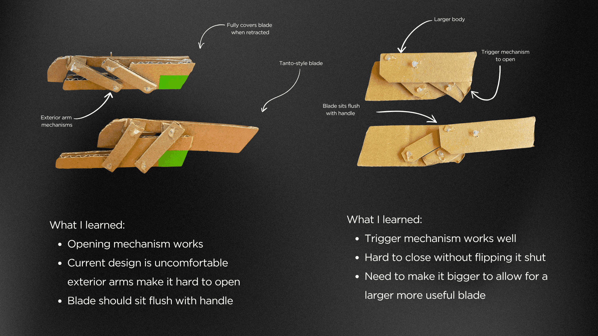 Low-fidelity prototypes
