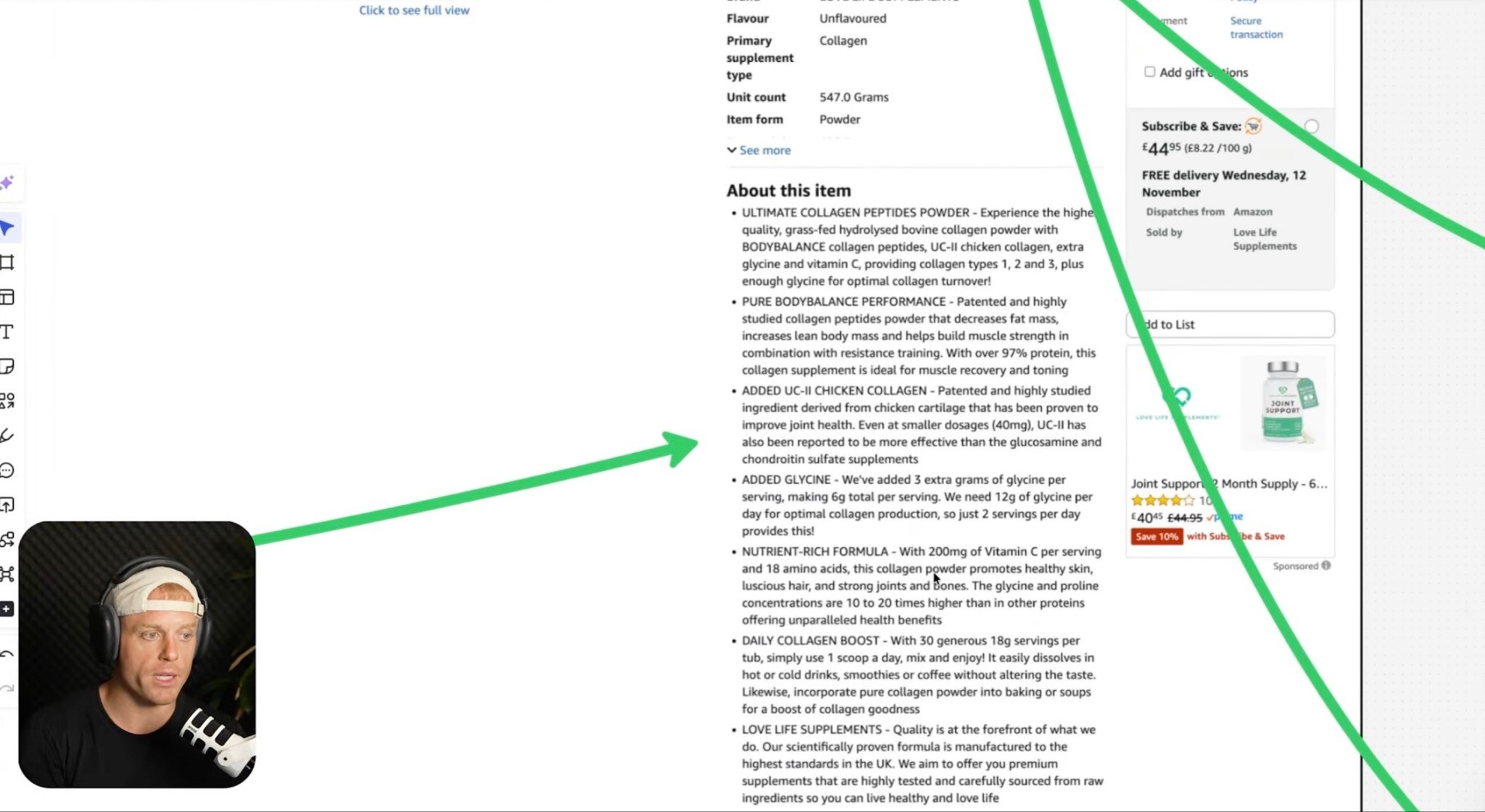 Example of good bullet point optimization for Amazon Listings high CTR