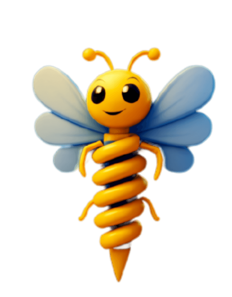 Screwbee mascot