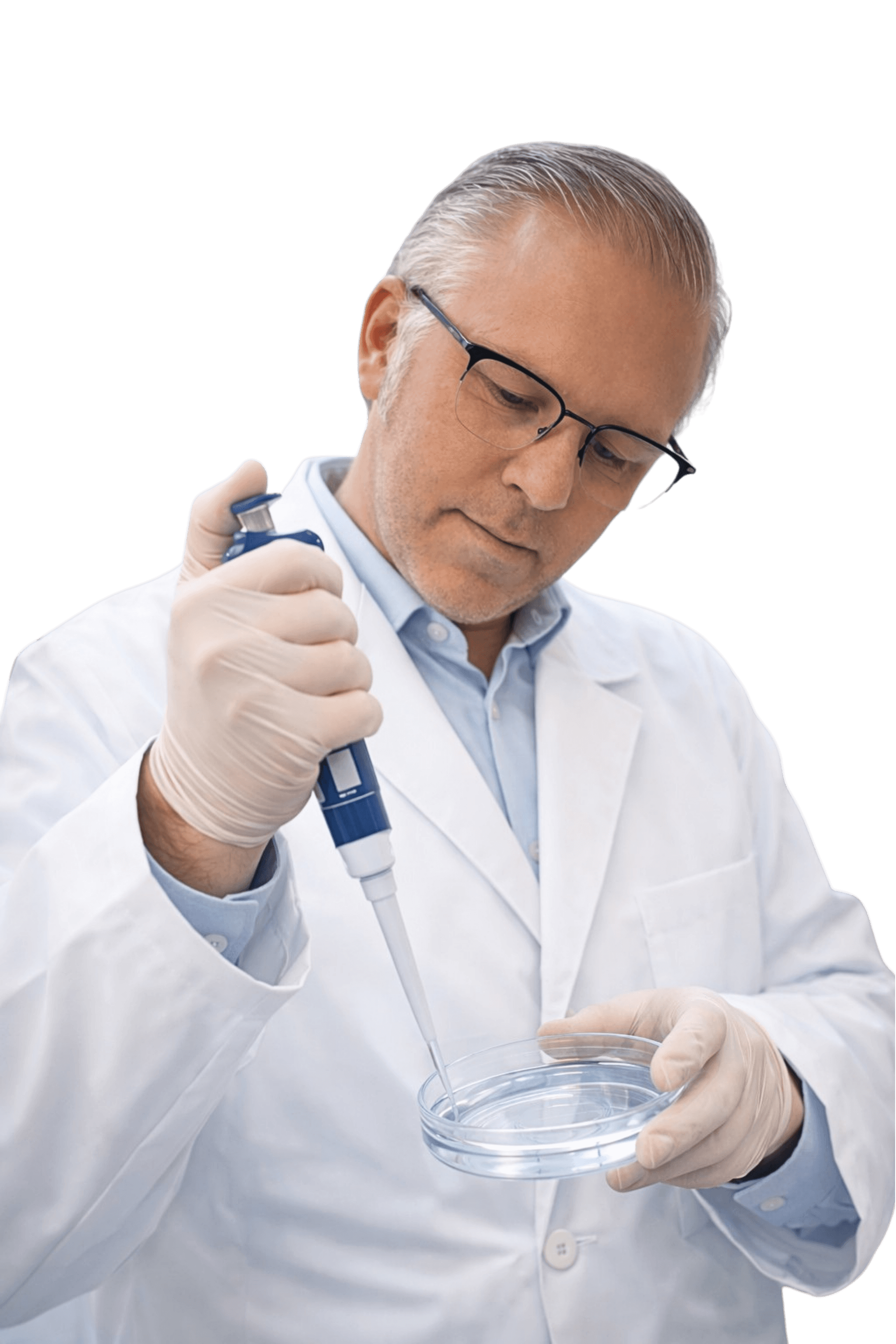 Andreas Schmitz im Labor