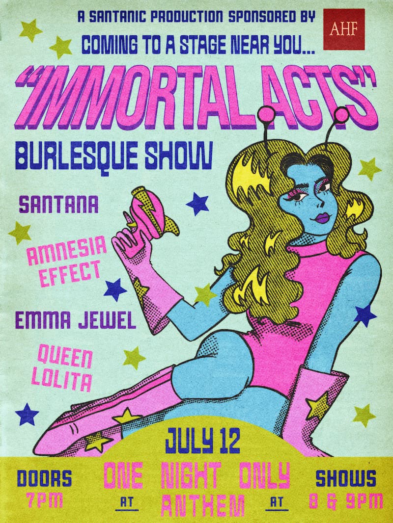 Immortal Acts Poster July 12 Event Orlando FL