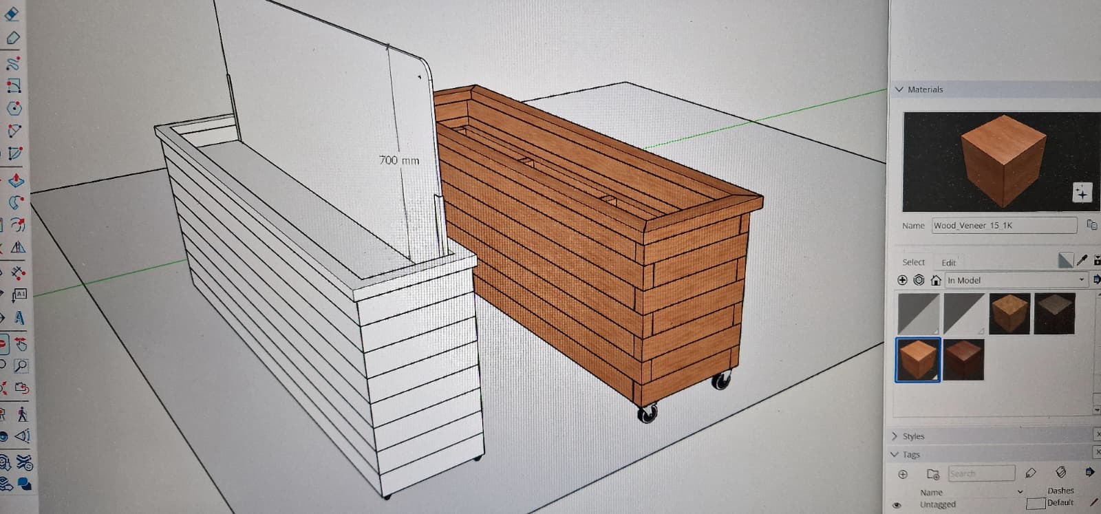 Behind the build of Elle's Coventry: Bespoke Terrace Planters: bespoke fabrication project fabrication by EXOVA Events…