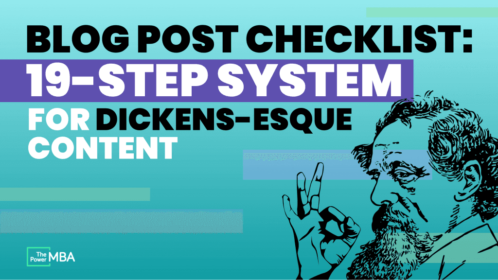 19-step system for dickens-esque content