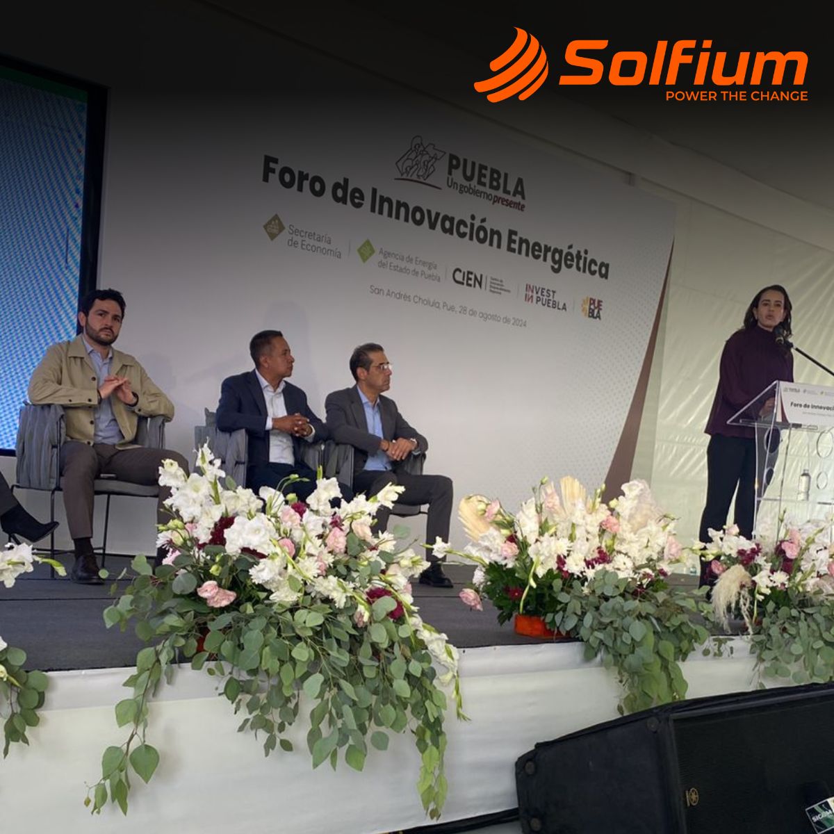 Solfium en el Foro de Innovación Energética de Puebla 2024: Pioneros en la Transformación Energética