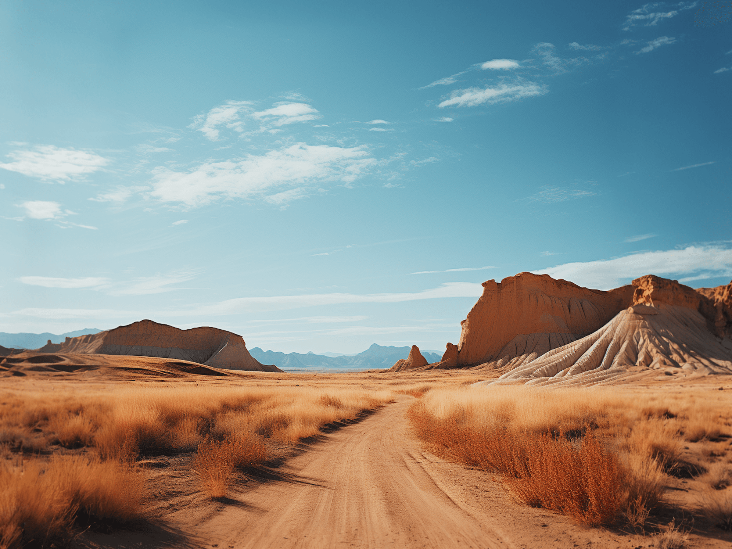 Group walking along a rocky canyon and palm valley trail in AlUla.