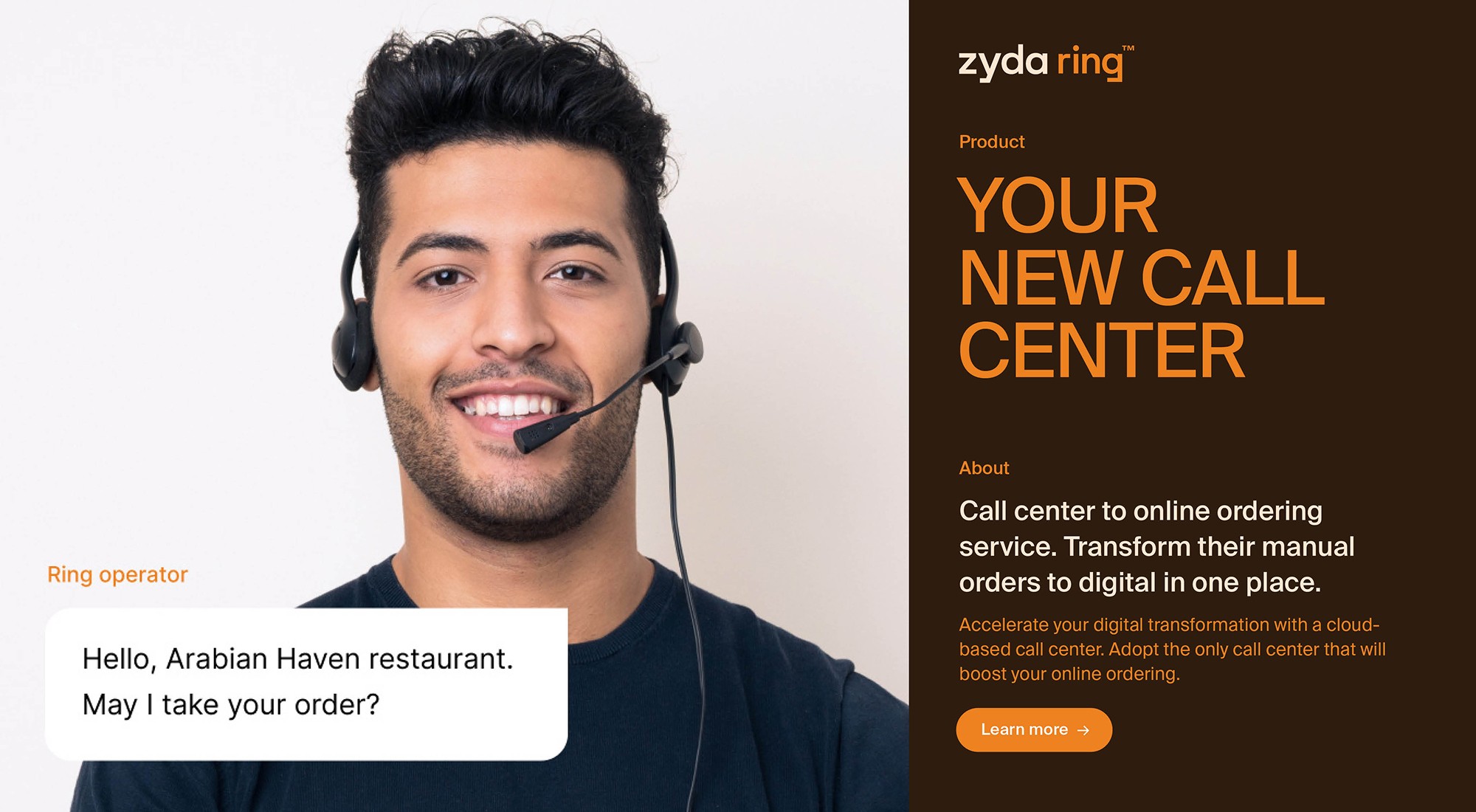zyda call center logo design and brand identity, brand architecture