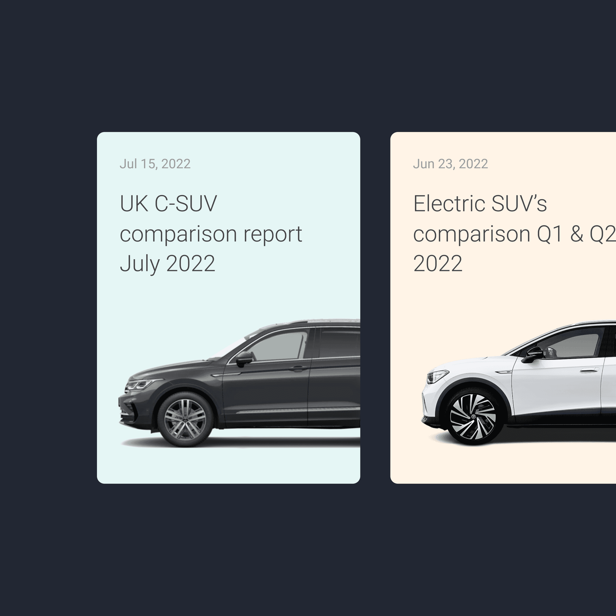 Onboarding screen for the Accident Guardian feature, showing white serif text over an aerial night photograph of a lone car on a motorway, with a Skip link in the top right corner.