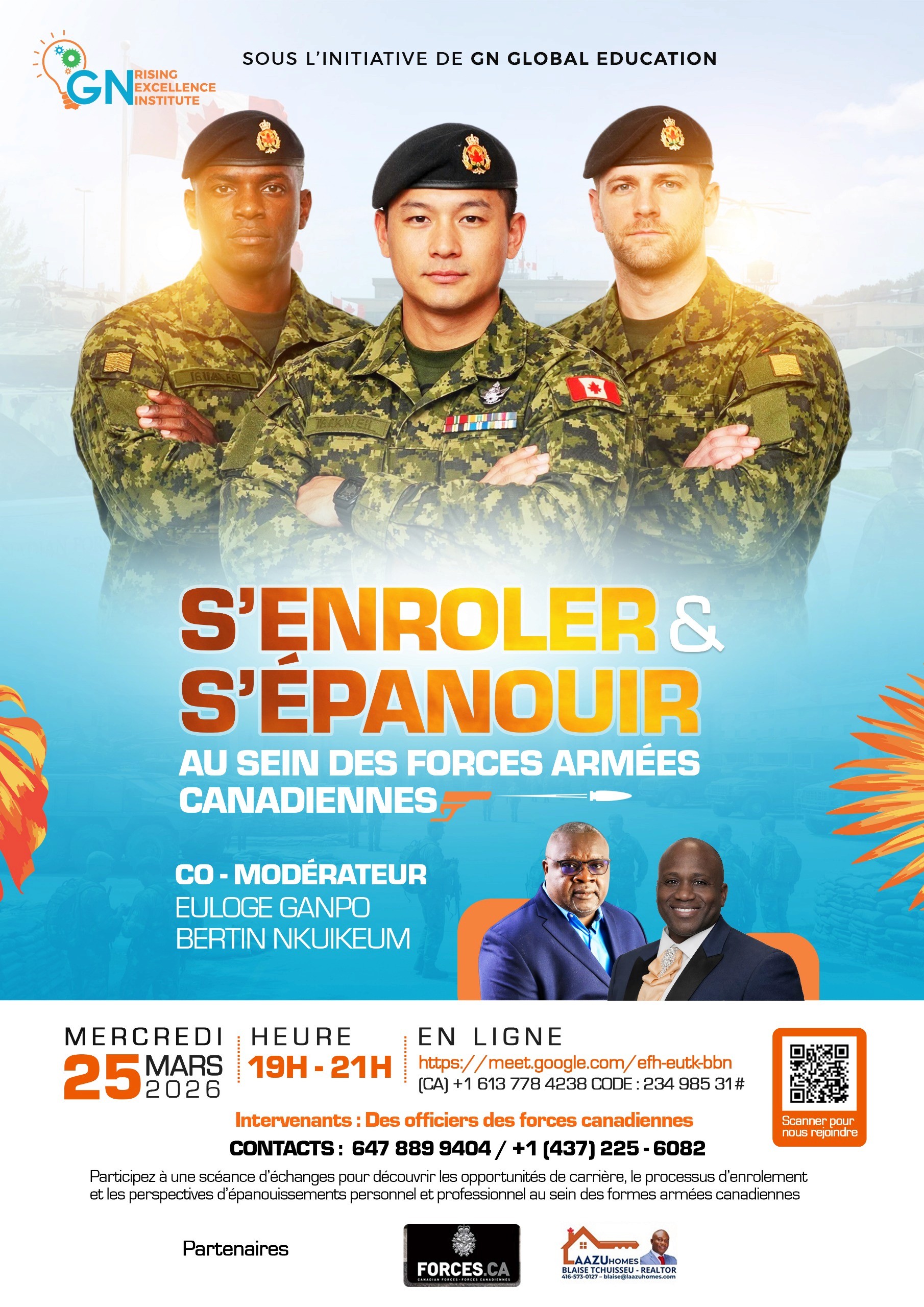 S’enrôler et s’épanouir au sein des Forces armées canadiennes 