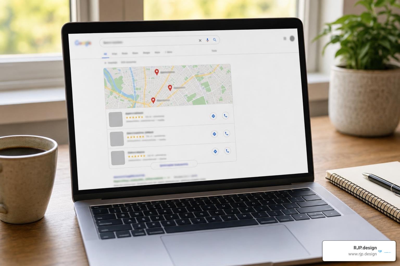 Google Business Profile local pack map results