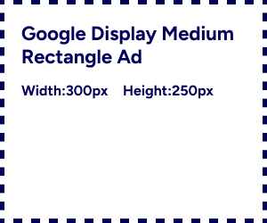 Google Display Medium Rectangle Ad 300x250