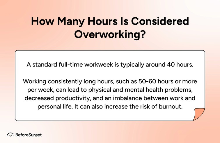 How Many Hours Is Considered Overworking?