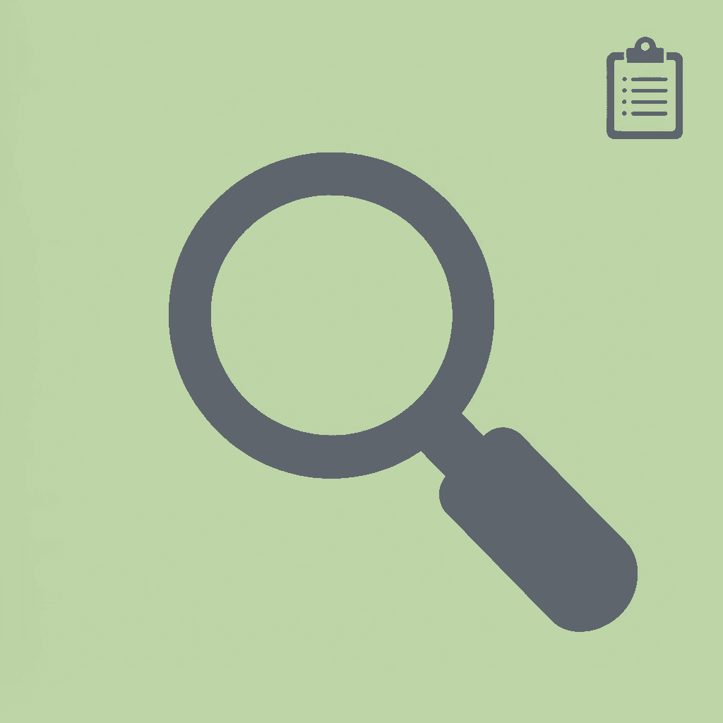 Magnifying glass highlighting manual preparation as the actual bottleneck in finance workflows