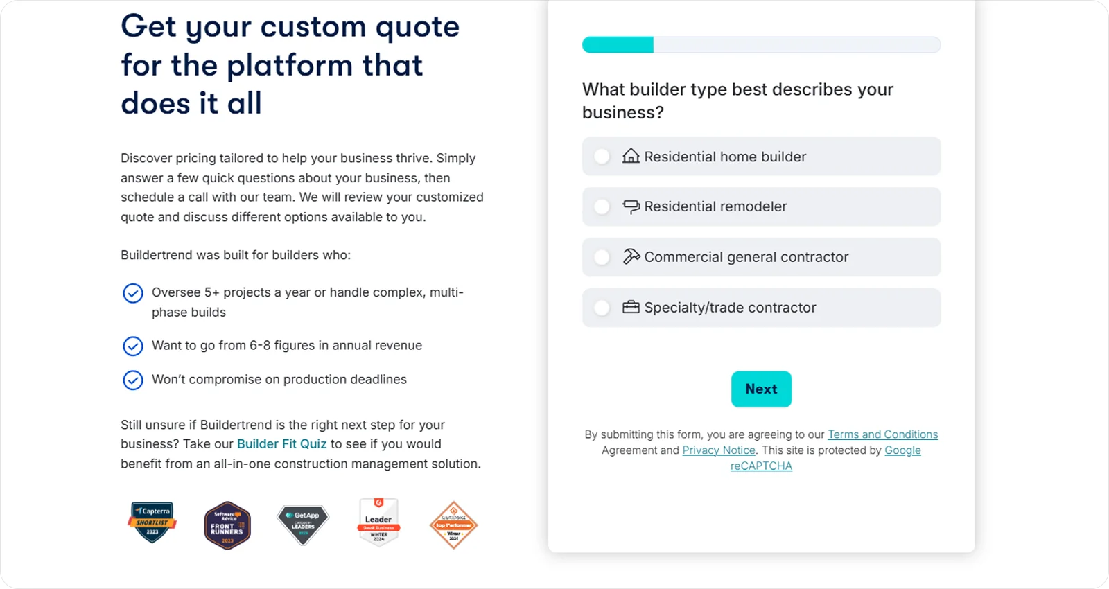 buildertrend-pricing