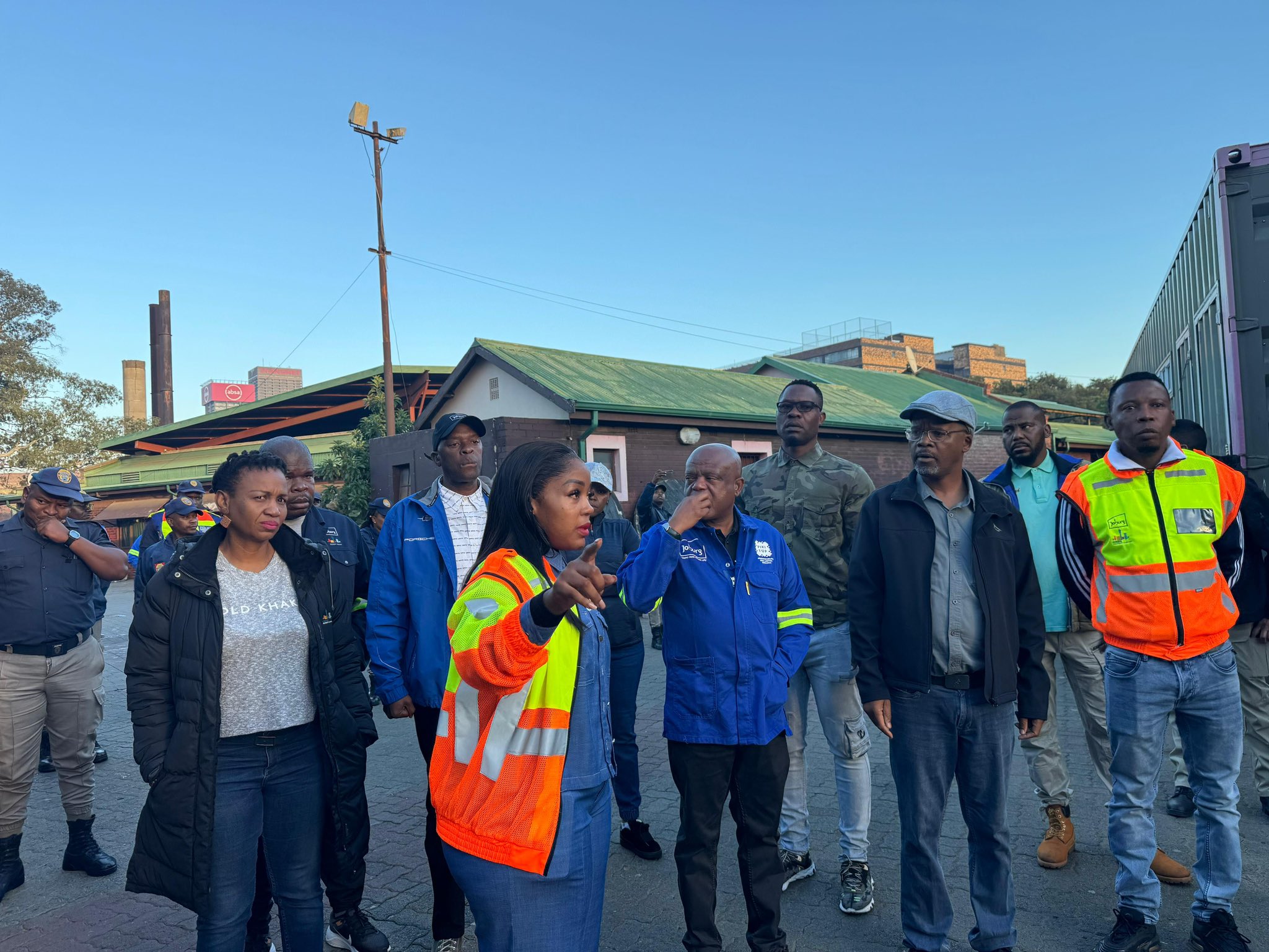 Photo:Joburg Mayor Morero cracks down on illegal activity at Kwa Mai Mai – South African Daily