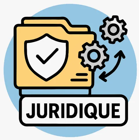 Icône automatisation juridique comptable dossiers