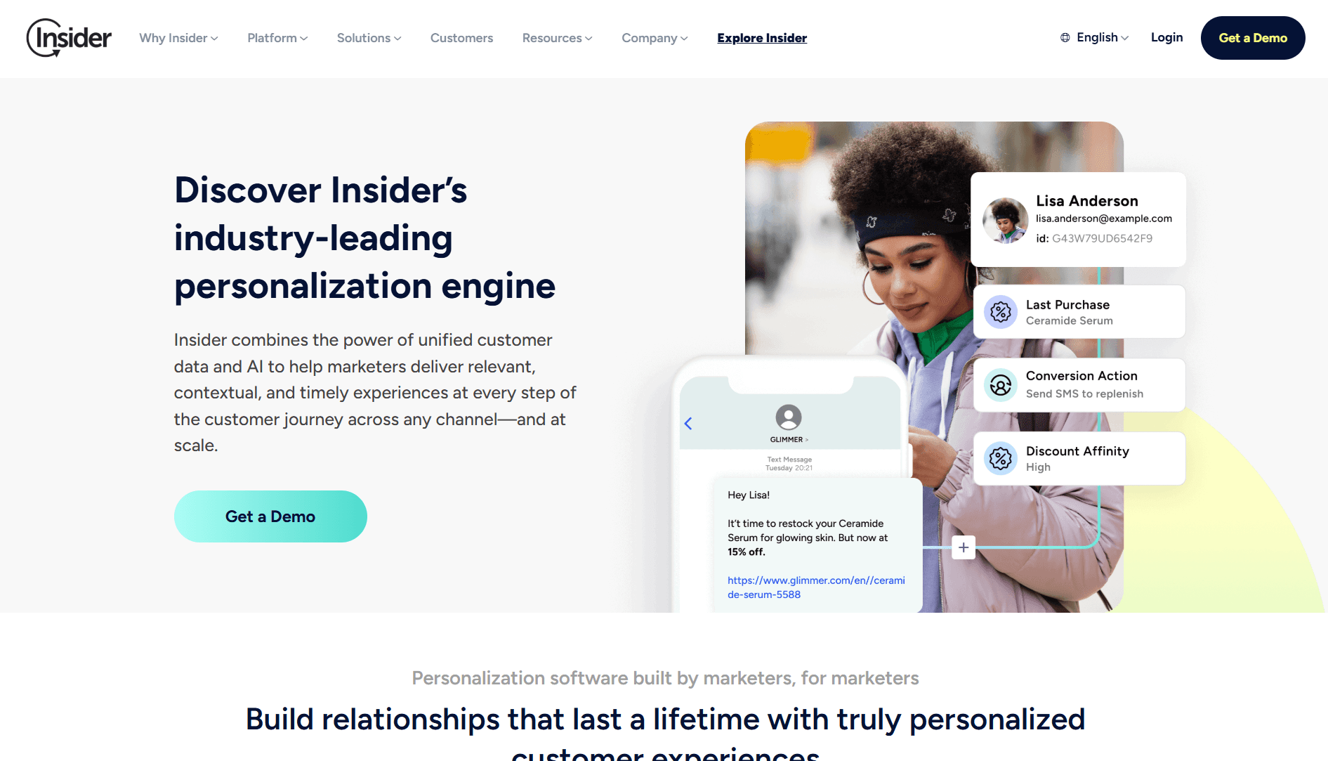 Insider homepage