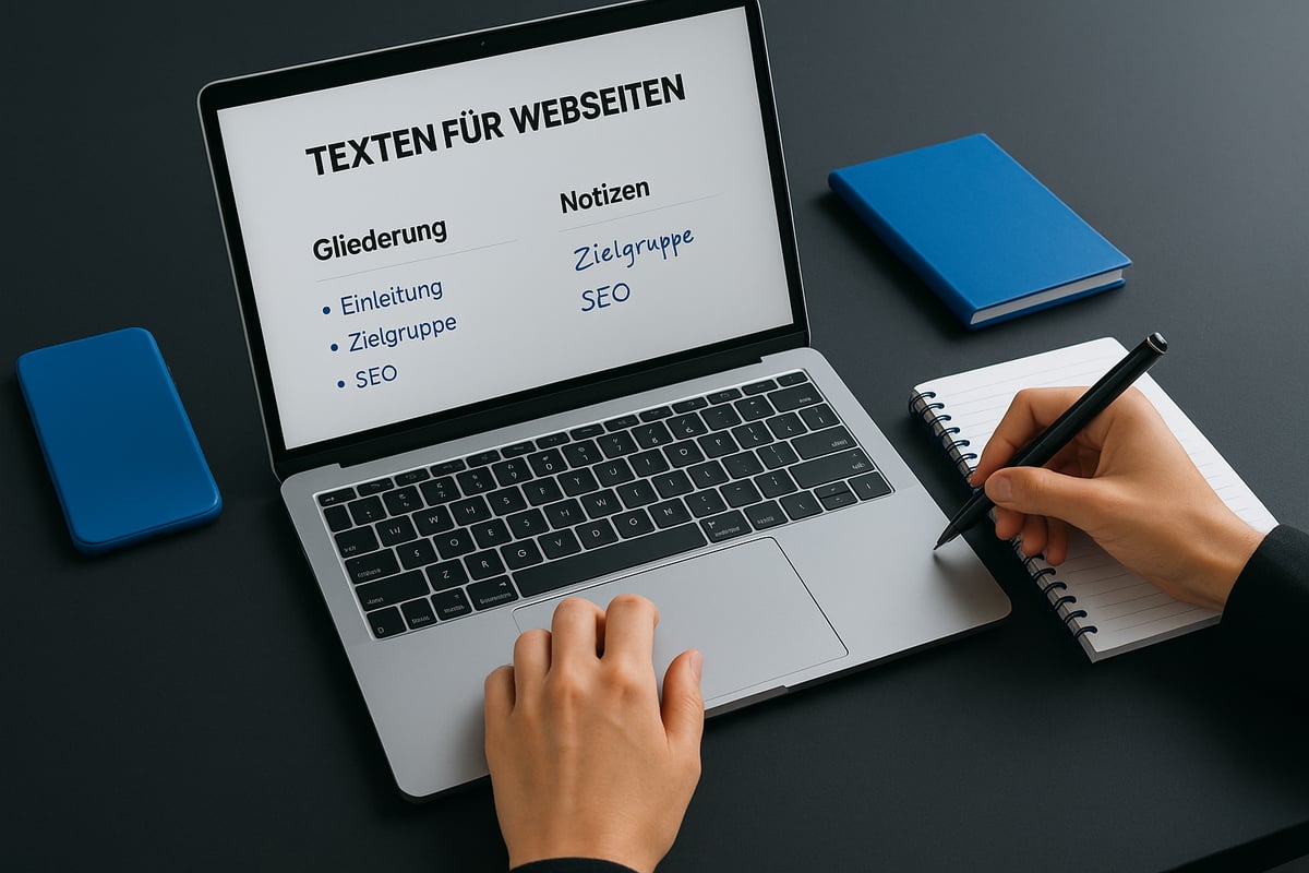 Schritt-für-Schritt: So erstellst du überzeugende Webseiten Texte