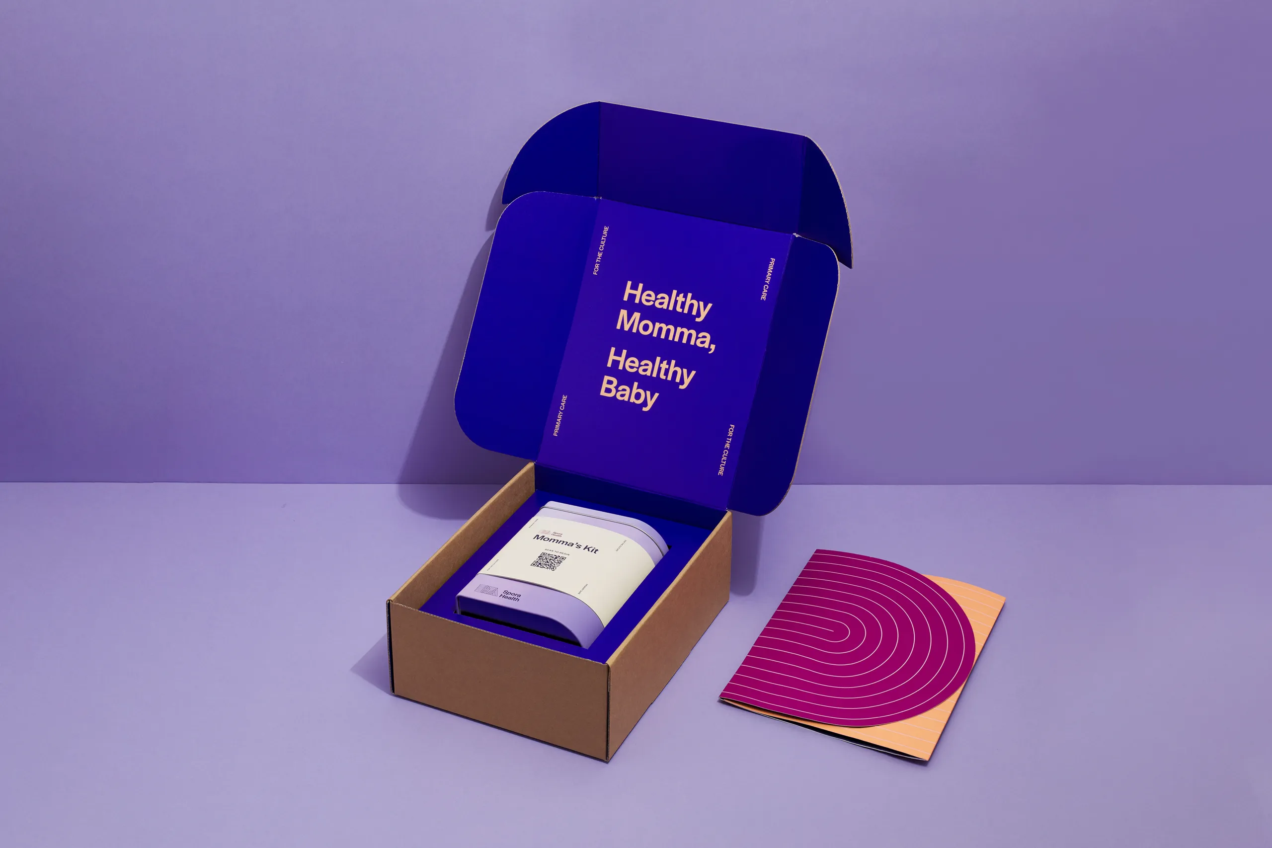 Open Spora Health Momma’s Kit displaying maternal health monitoring equipment