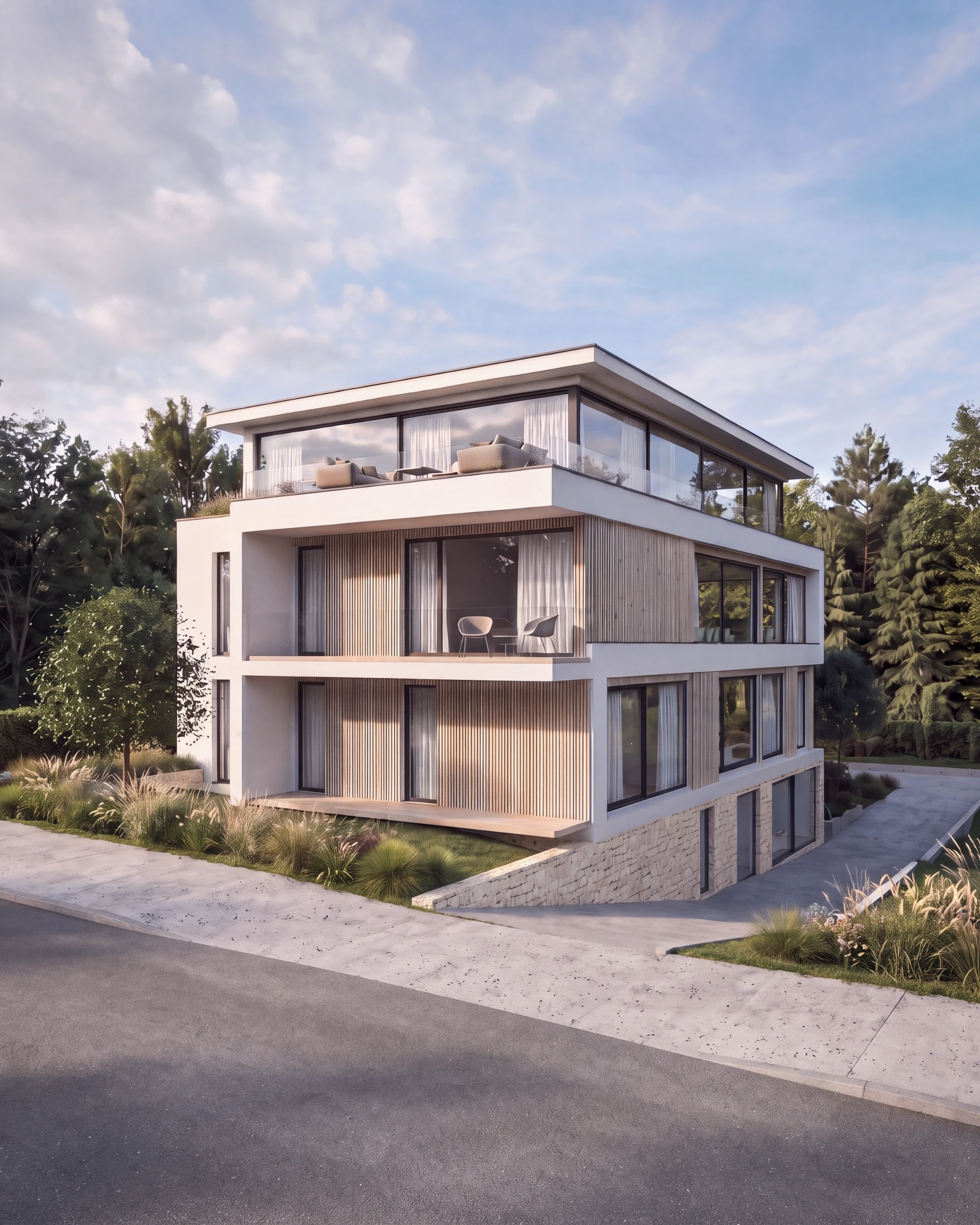 Villa P Frontansicht