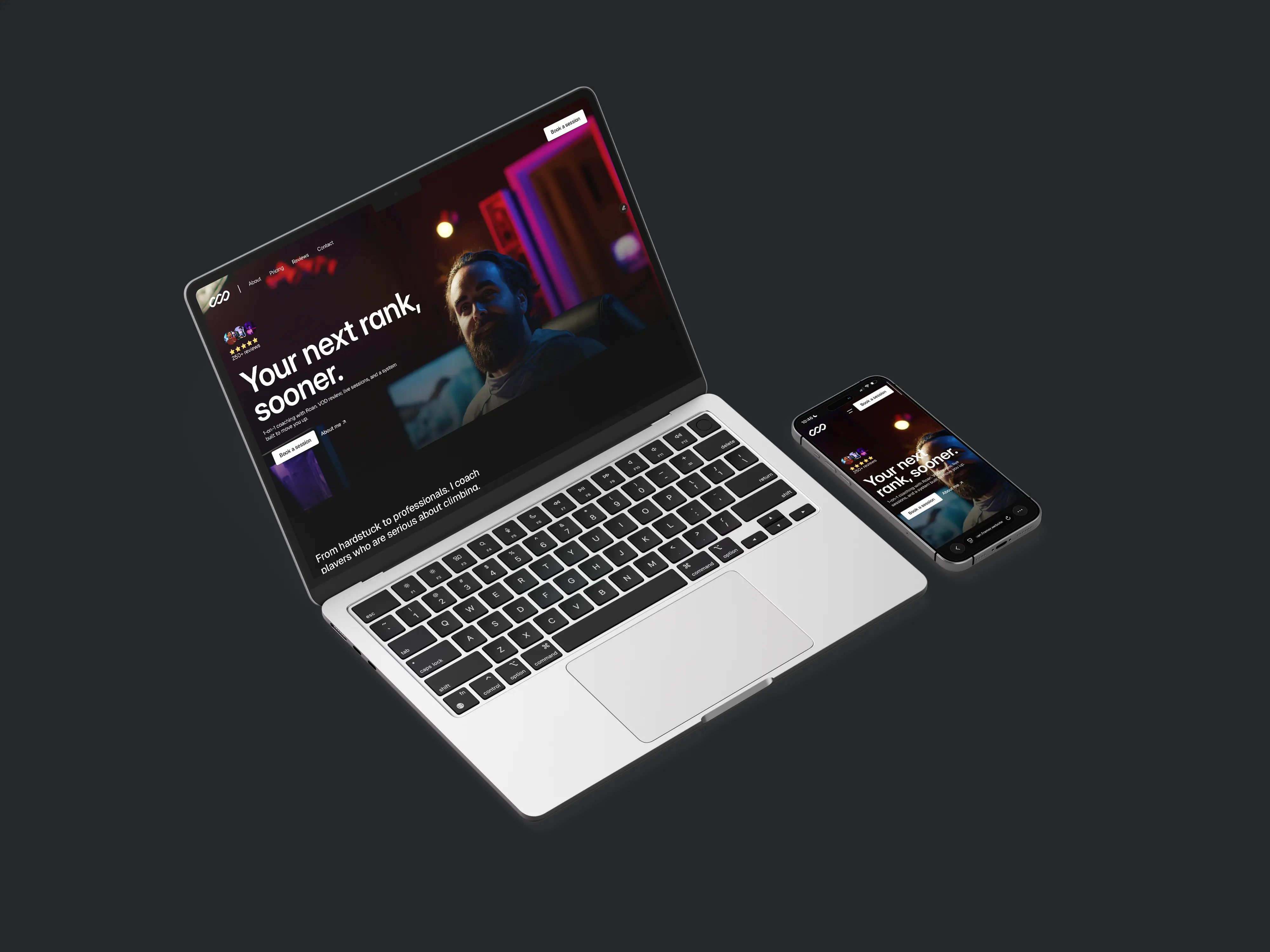 Roan Template Hero Mockup