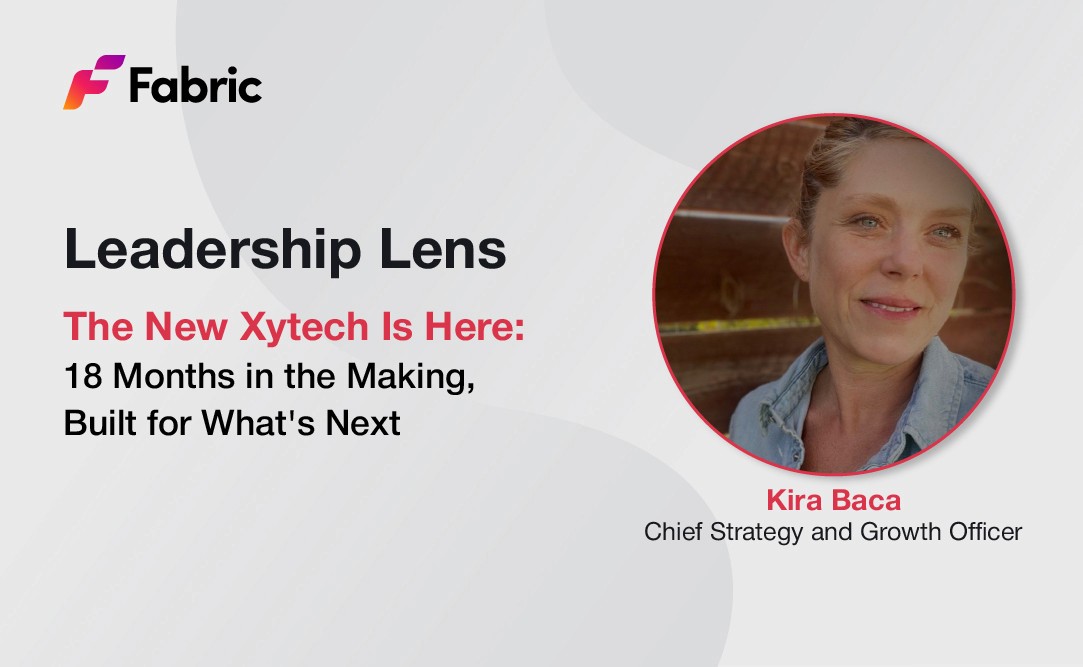 Xytech media operations platform by Fabric, redesigned with cloud-native architecture for modern scheduling, resource management, and AI-ready workflow