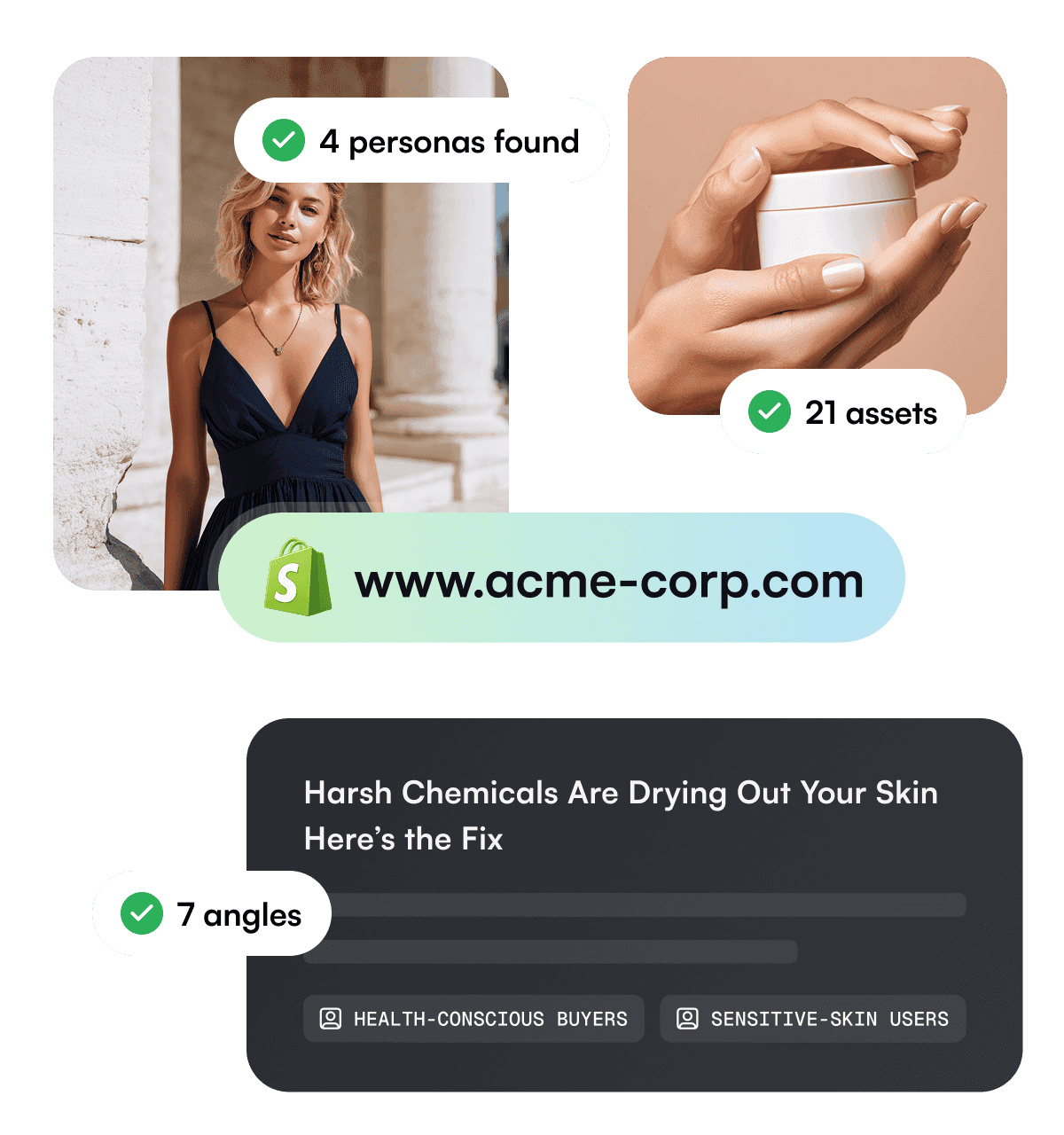 scanning and importing relevant assets from your store