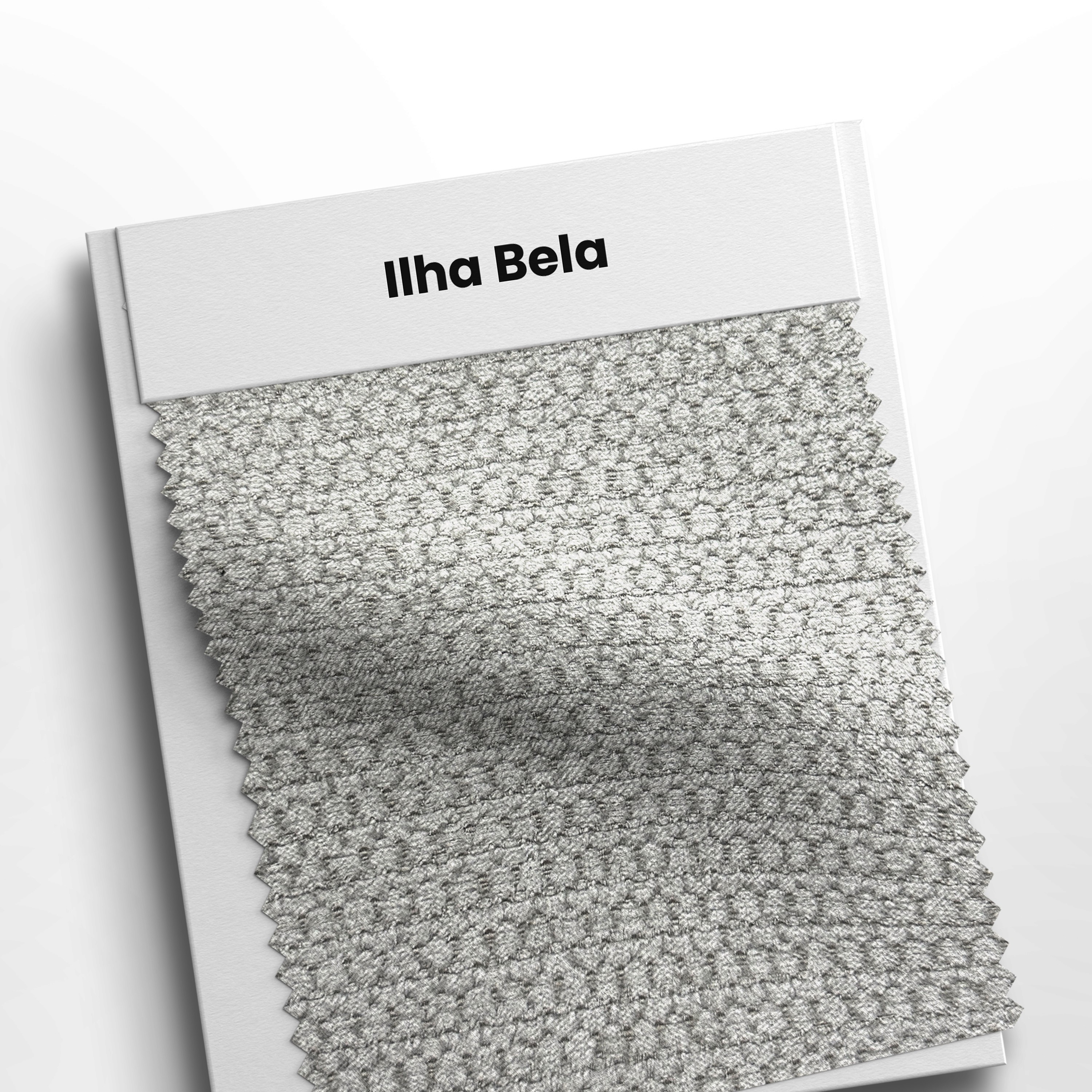 mostruário com tecido ilha bela cor 59