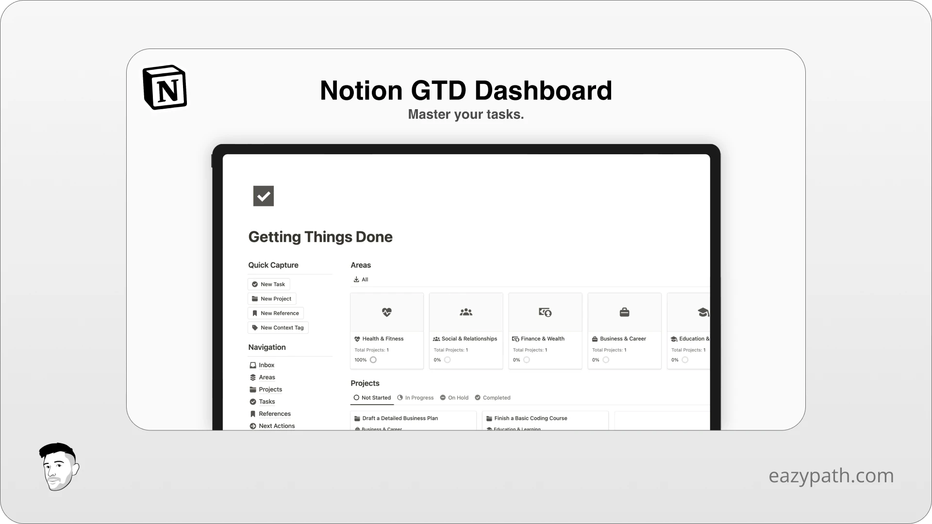 Notion GTD Dashboard