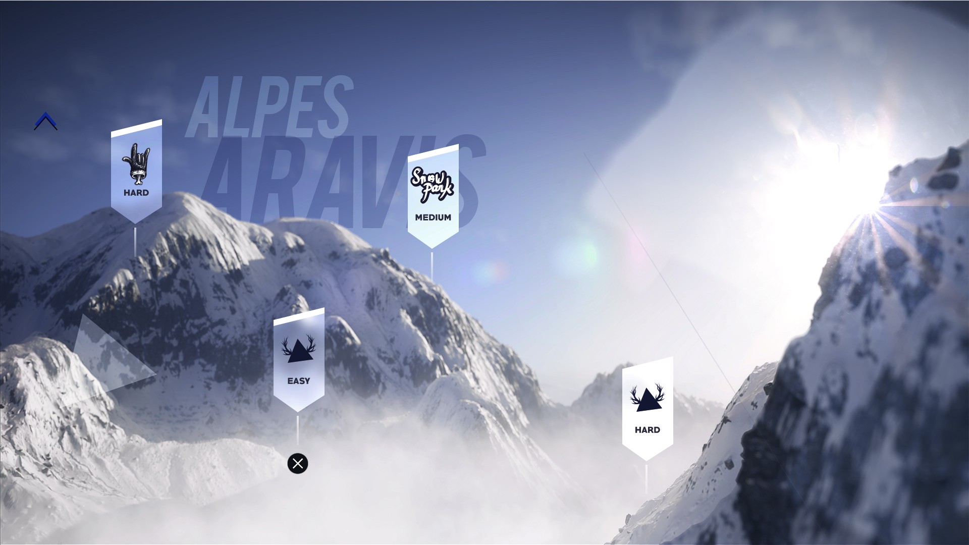ubisoft Steep UI UX Page Design