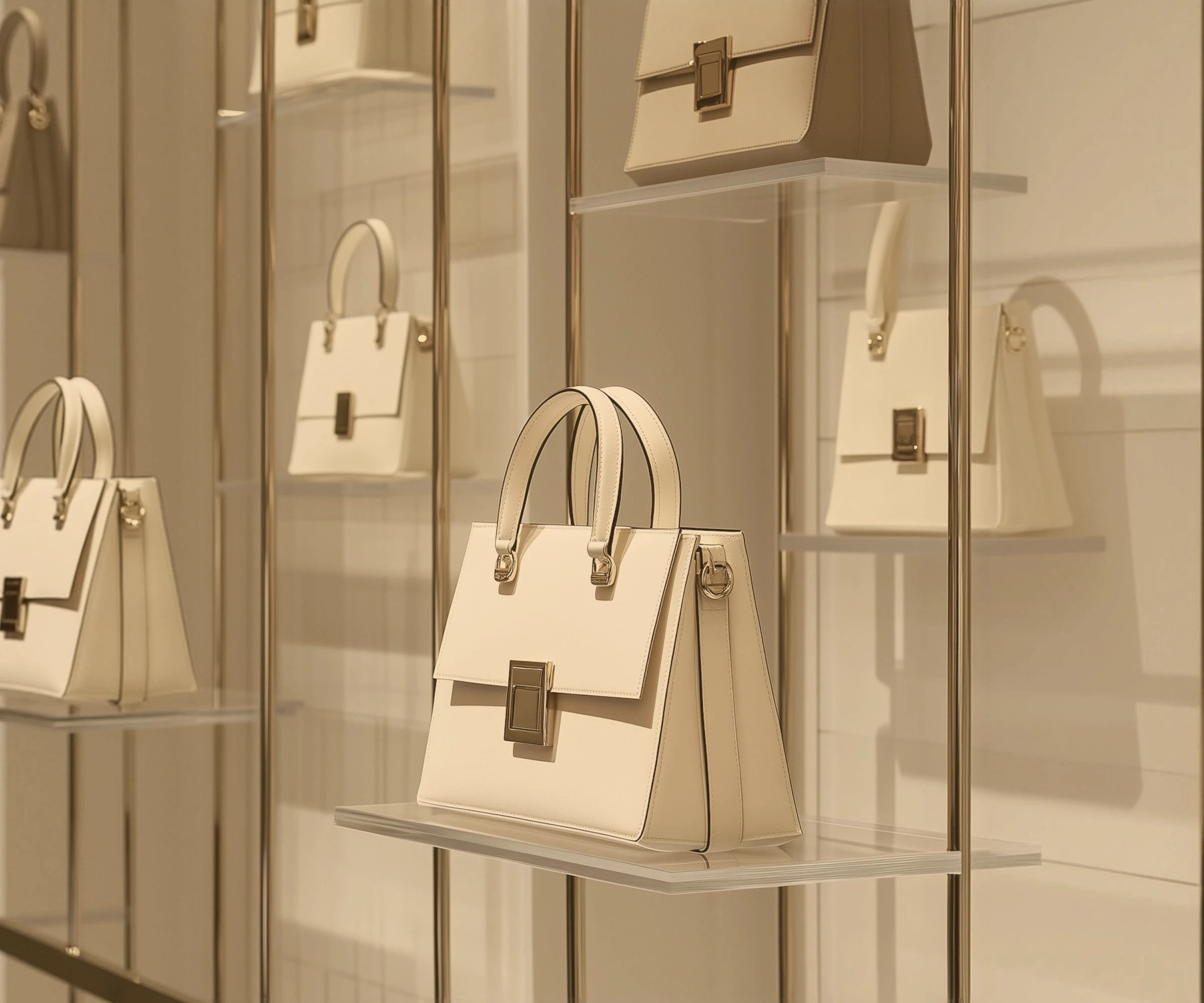 Elegant Handbag Display