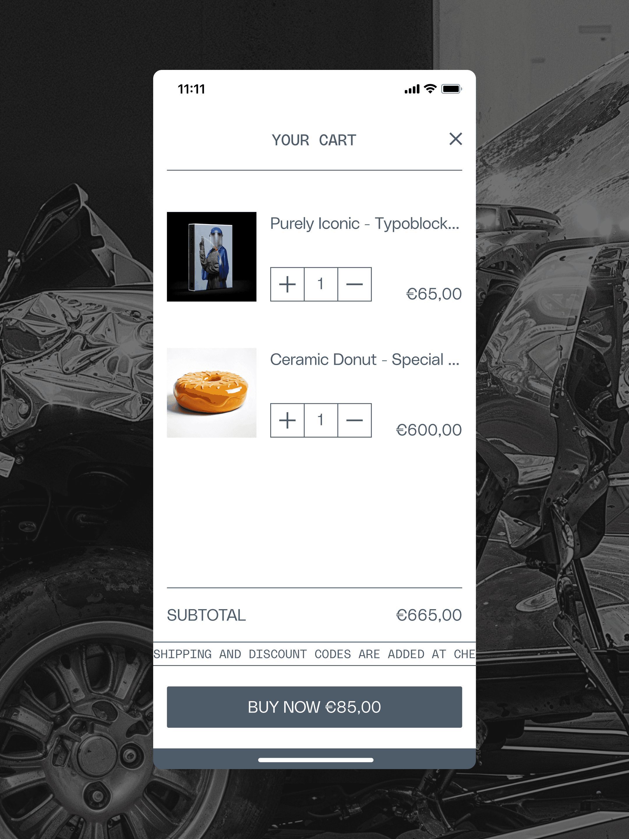 Mobile UX/UI design for the Serial Cut shop, optimizing the user journey for digital commerce.