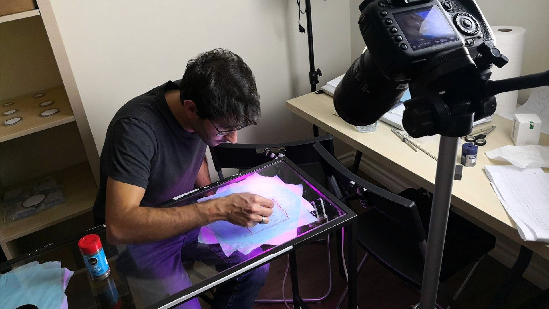 Making of Framing the Self Video 16