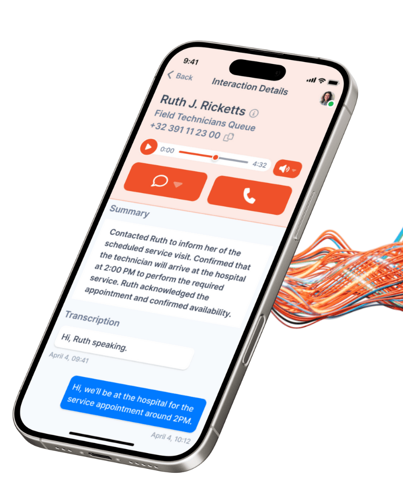 Mobile Office for Genesys Cloud screenshot
