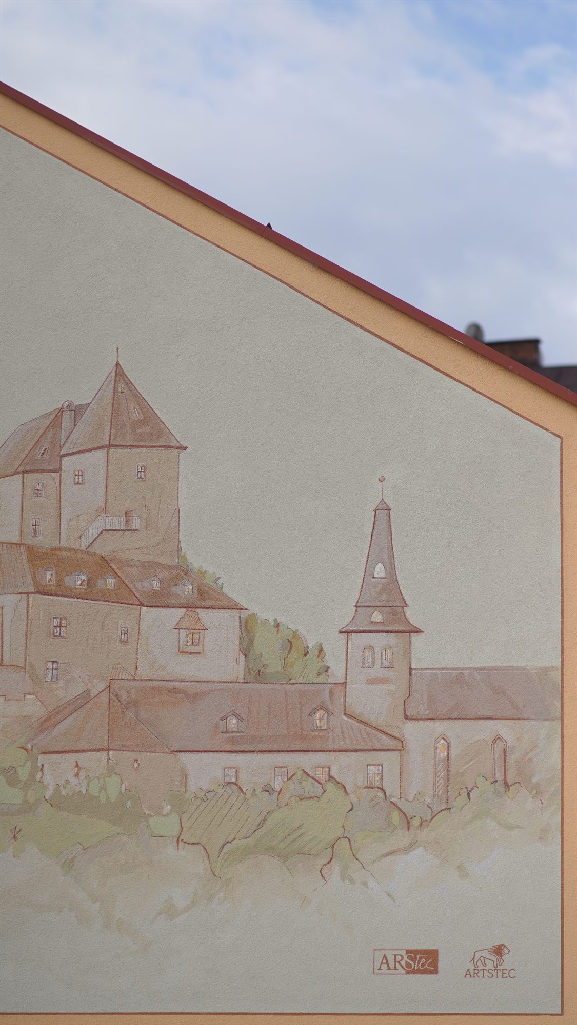 Orava Castle, detail