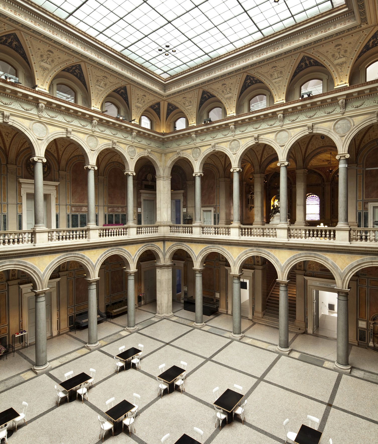 Interior of "MAK - Museum für angewandte Kunst"