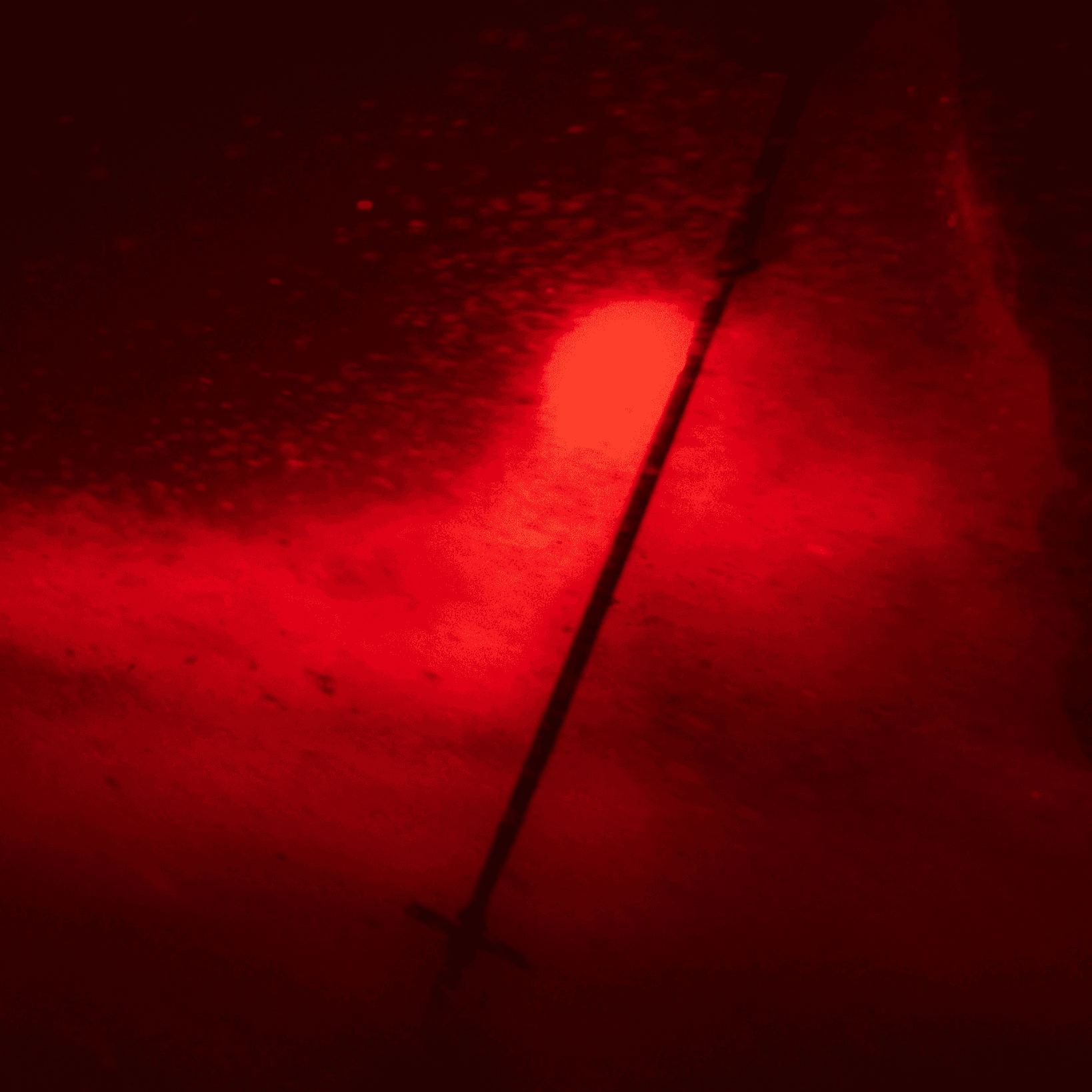 abstract picture of ski pole.