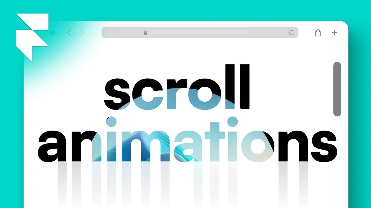 scroll-based animation in framer with elements appearing on page scroll