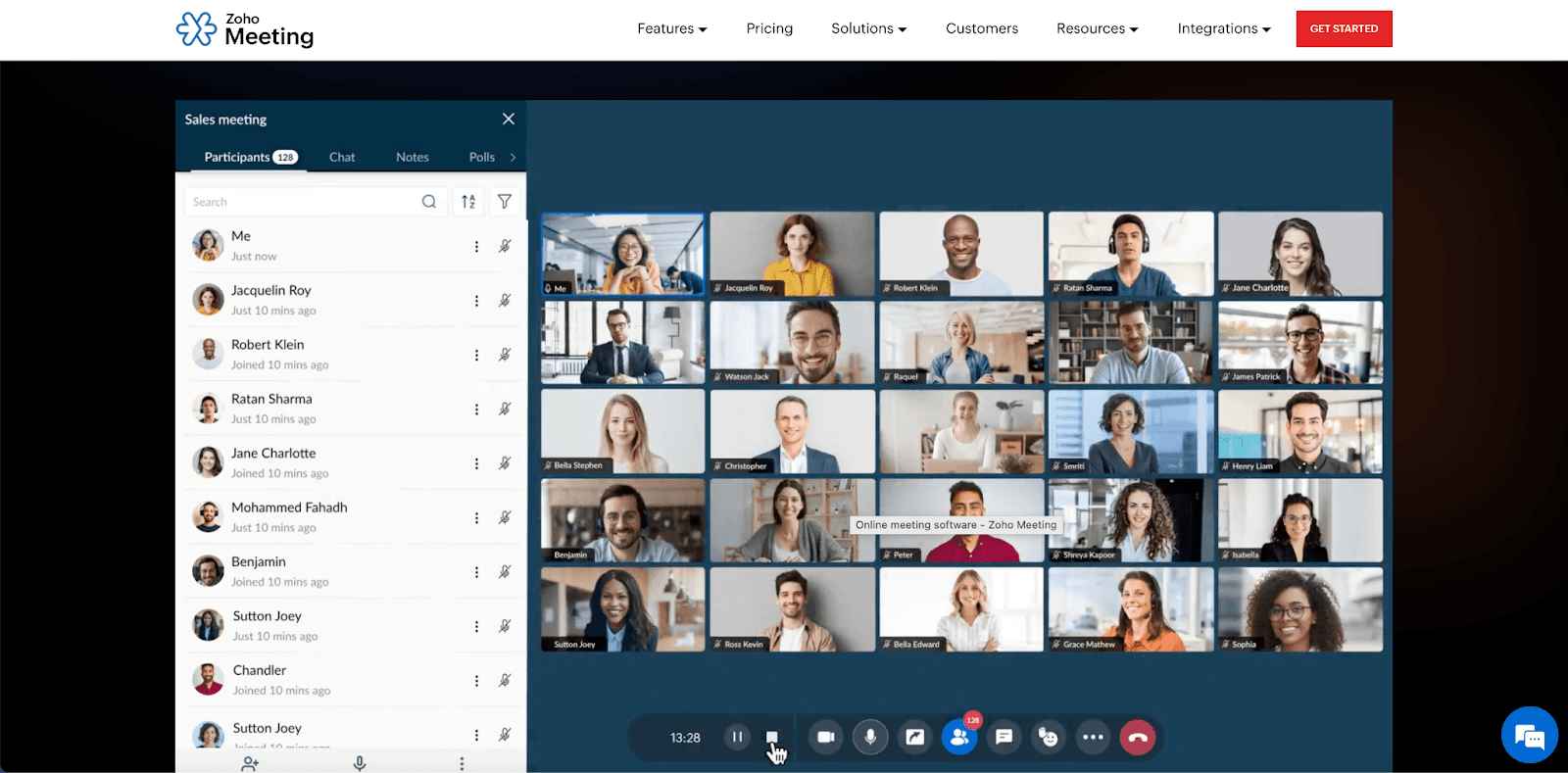 Zoho Meeting 