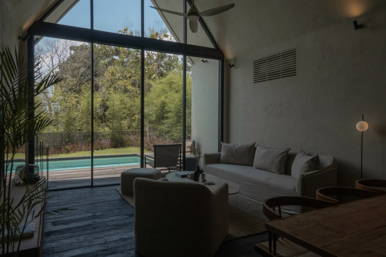 2-bedroom villa with rice field views in Nuanu