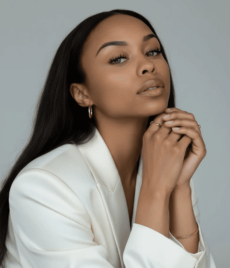 Portrait of portfolio creator – front view