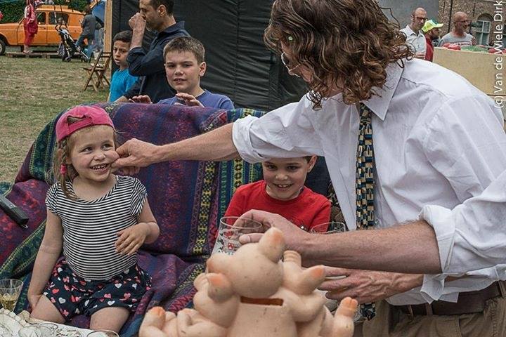 Locatietheater act doorlopend event