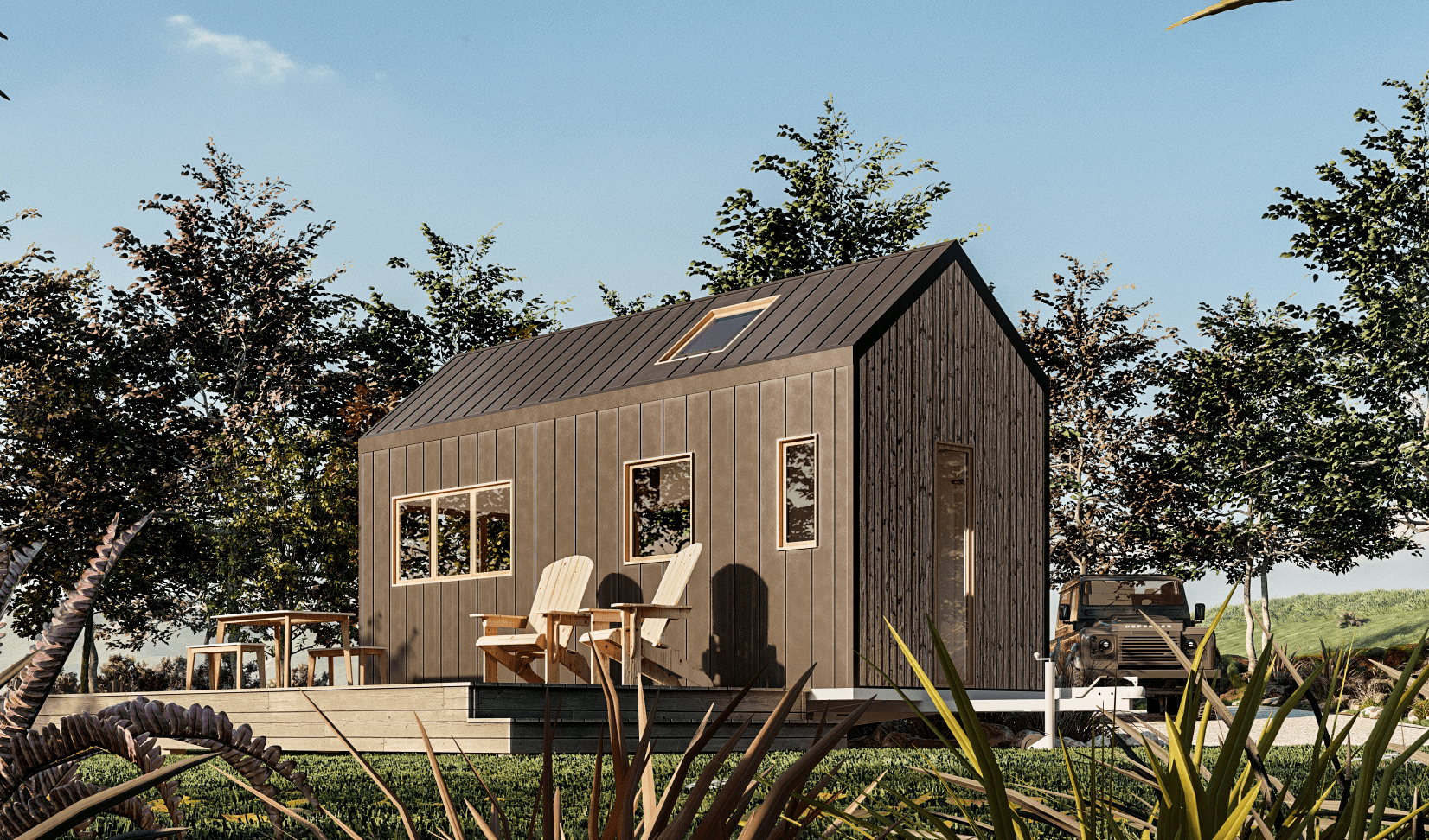 7m Gable Style Tiny Home on wheels